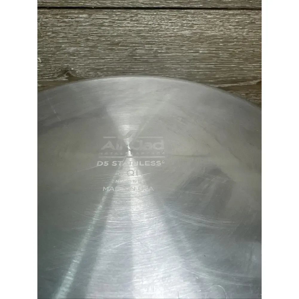 All-Clad D5 5-Ply Brushed Stainless Steel Stockpot 8 Quart Induction Oven Broile